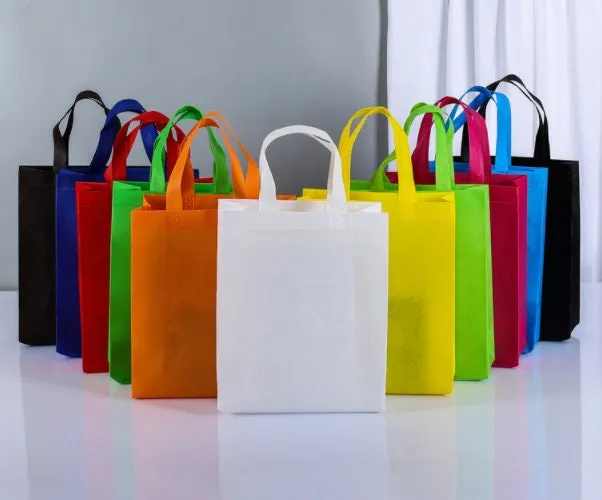 100 Custom Tote Gift Bags - Personalized Shopping Bag - Beach Bag Create your Own Bag - Promotional Tote Bag - Printed Tote Bag Grocery Bag