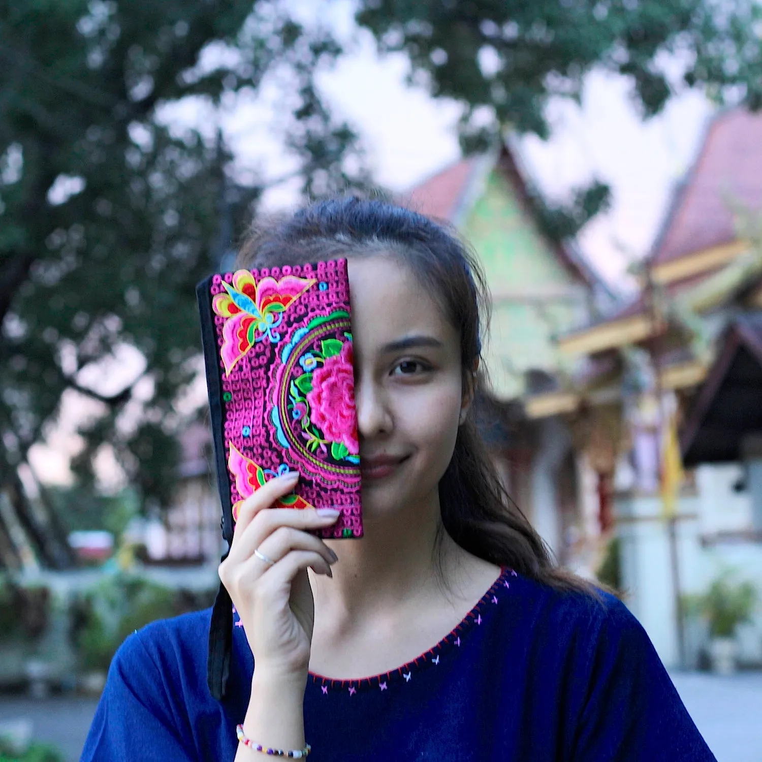 Atlas Moth Clutch (Amaranth Pink)