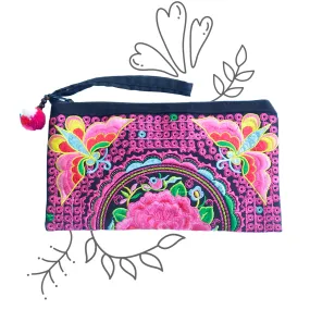 Atlas Moth Clutch (Amaranth Pink)
