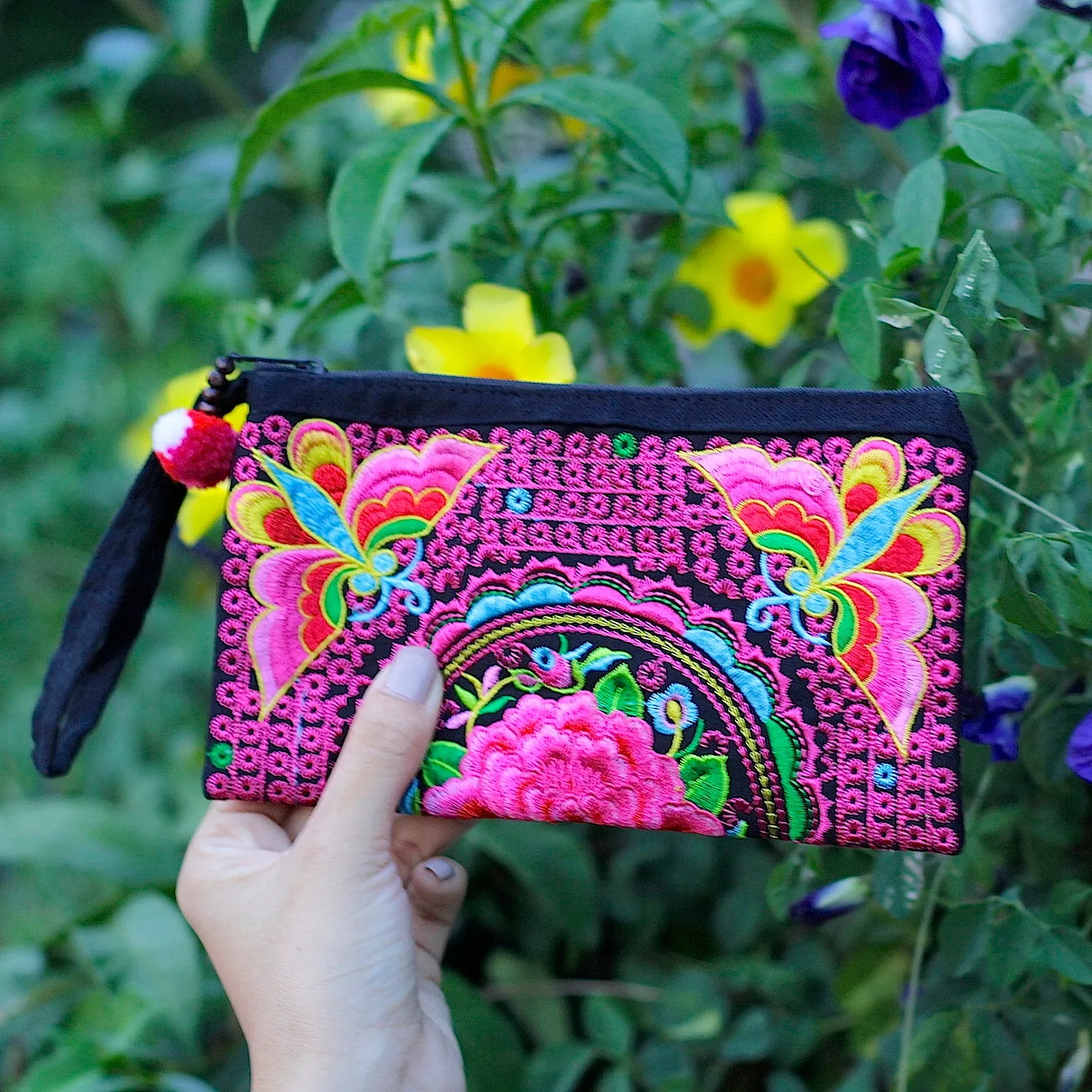 Atlas Moth Clutch (Amaranth Pink)