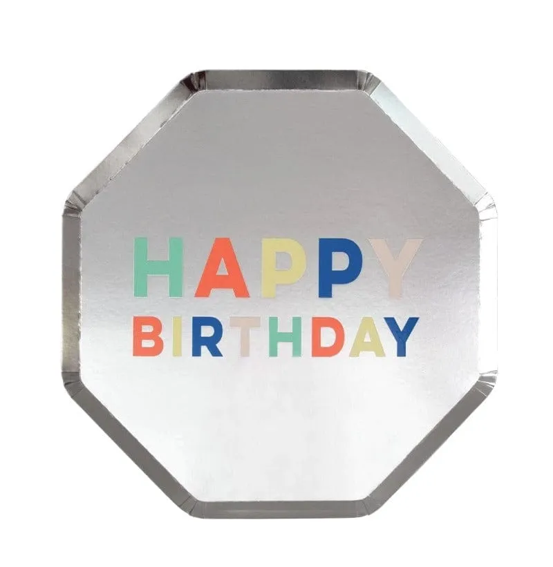 Birthday Palette Dinner Plate