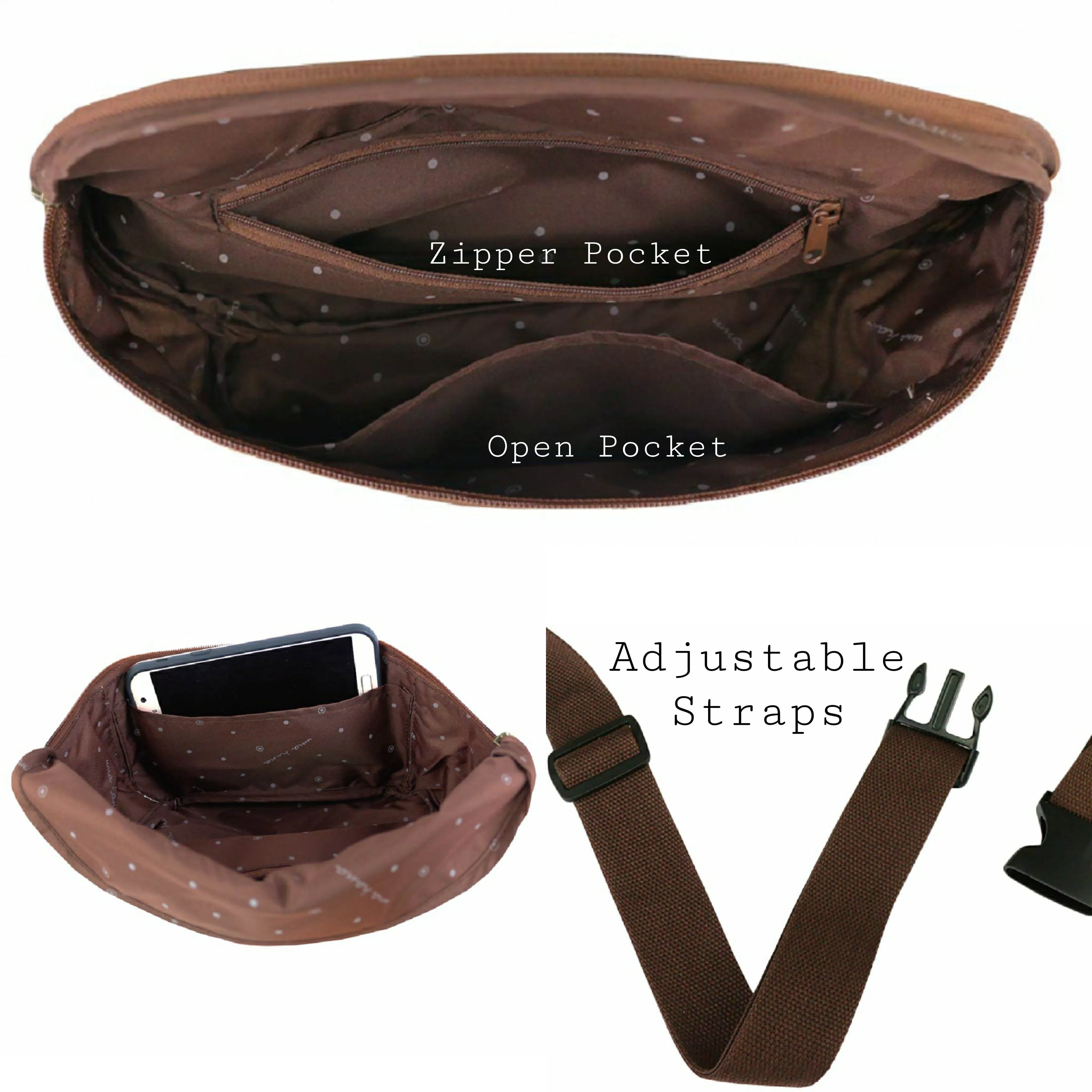 Black Weekend Shiba Fanny Pack