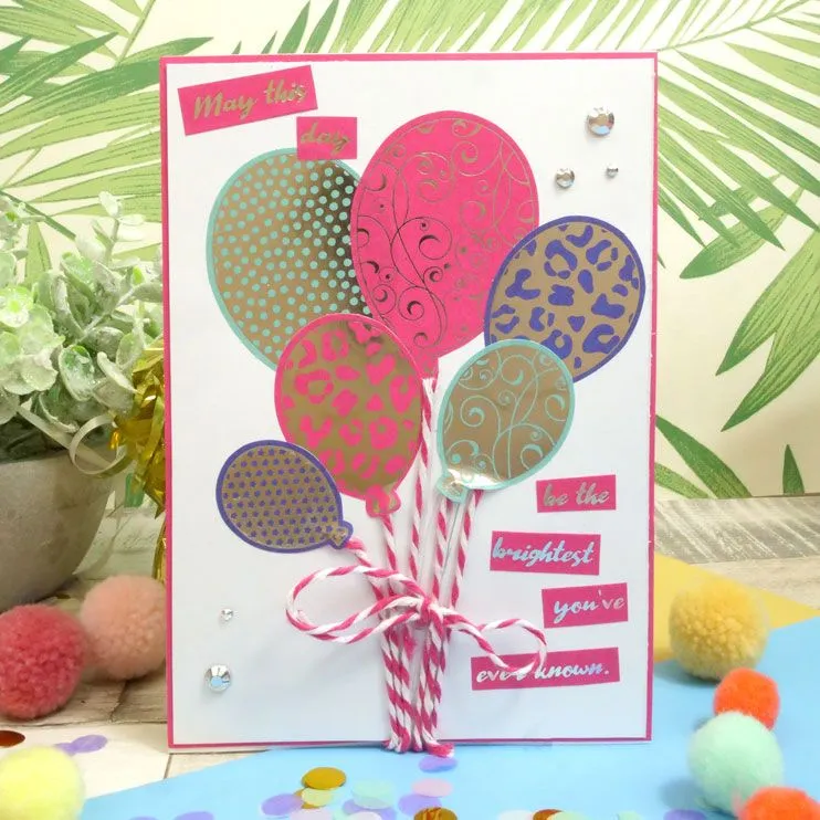Bold & Bright Stickables Foiled & Die-Cut Birthday Elements