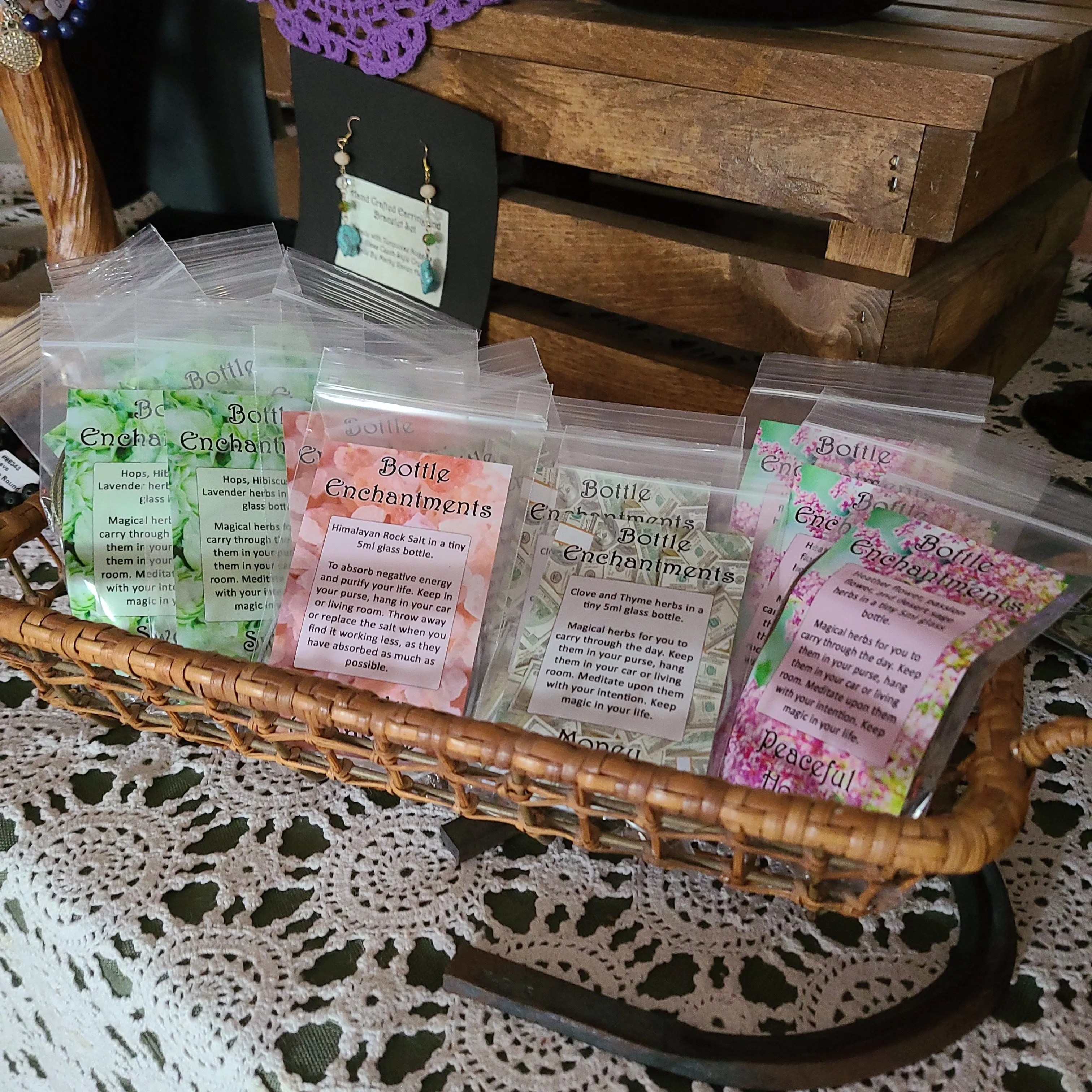 Bottle Enchantments - Bottle Magic Necklaces - Various