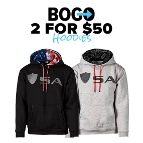 BUY 1 HOODIE GET 1 FREE