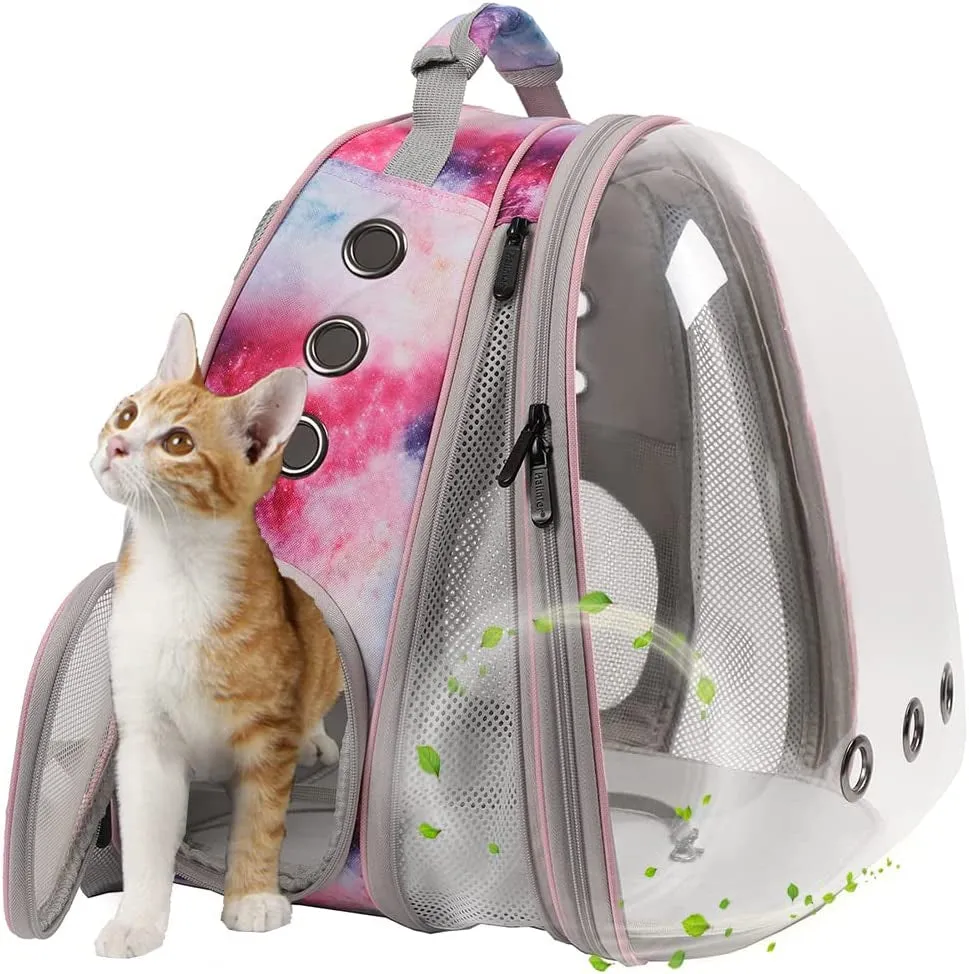 Cat Bubble Backpack with Fan