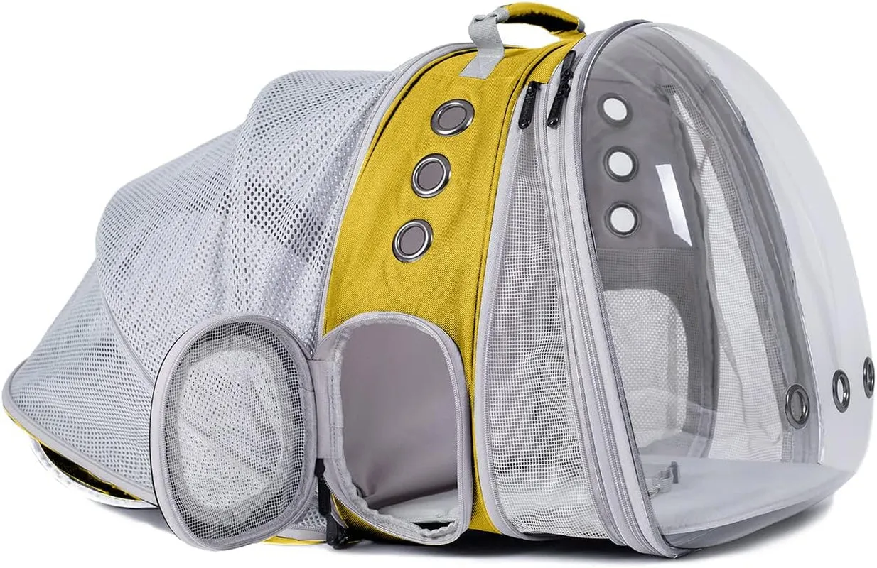 Cat Bubble Backpack with Fan