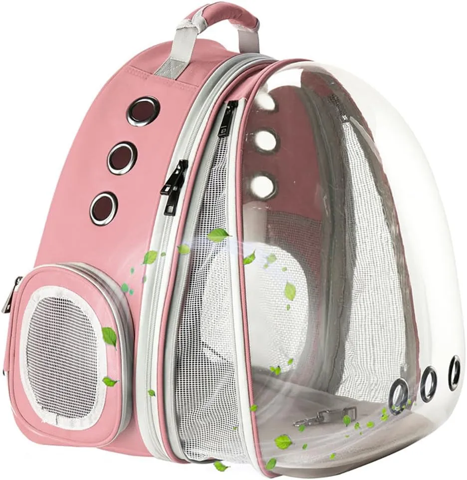 Cat Bubble Backpack with Fan