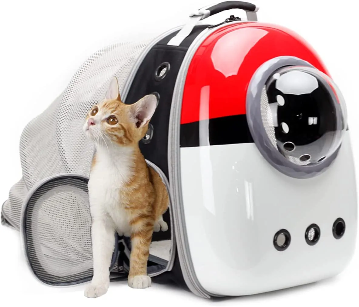 Cat Bubble Backpack with Fan