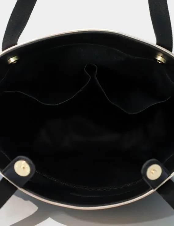City Girl Shopper Black & Rosegold Tote bag | Modern Myth
