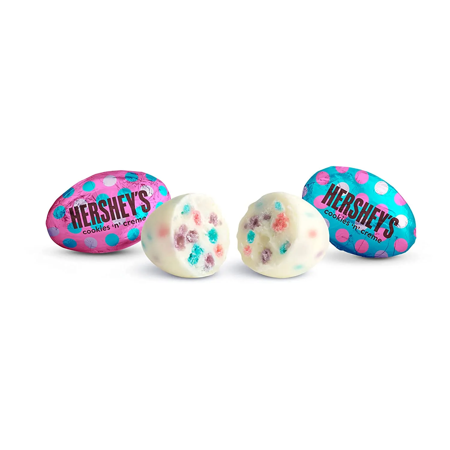 Cookies 'n' Creme Polka Dot Hersheys Eggs Pack (8.5 oz)