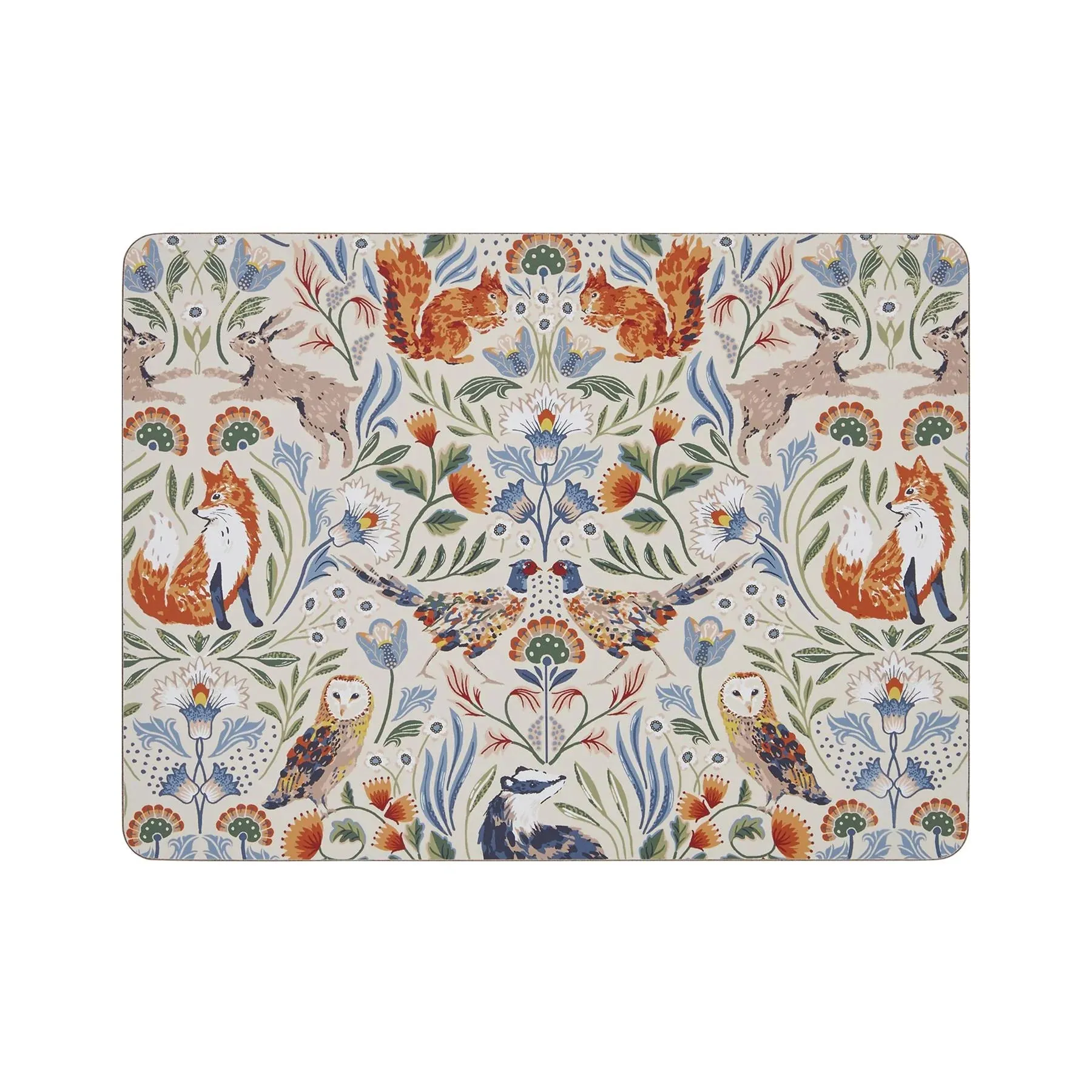 Cork-Backed Placemats "Blackthorn"