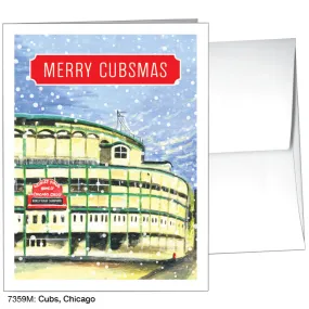 Cubs, Chicago, Greeting Card (7359M)