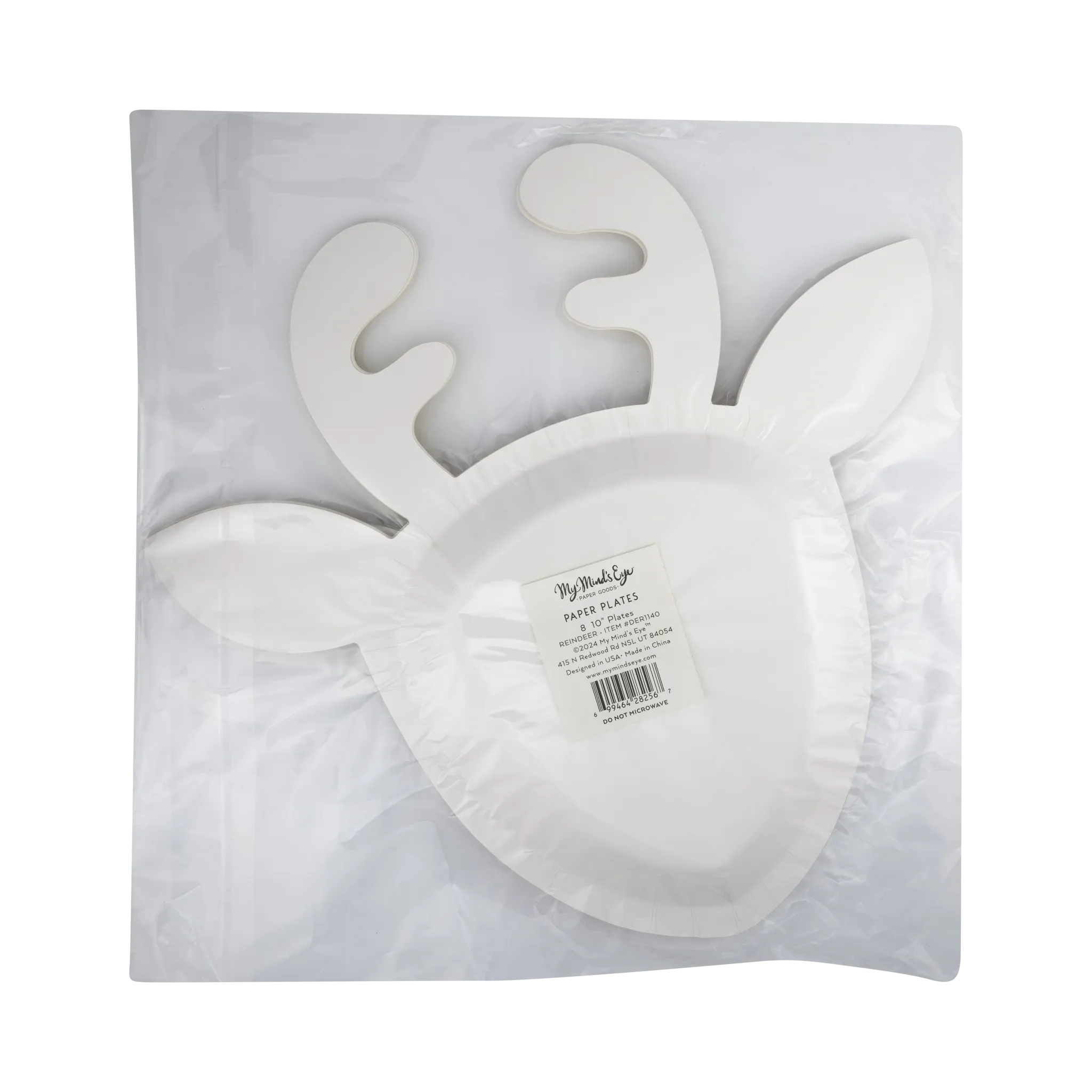DER1140 - Reindeer Shaped 10" Plate