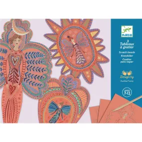 Djeco Scratch Card Activity Set: Angels