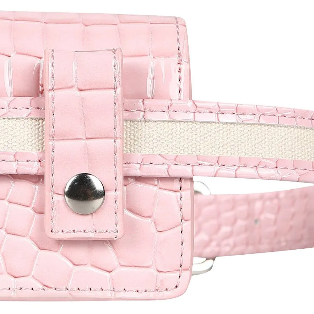 Fairliar Croc Fanny Pack Belt 2024 Women