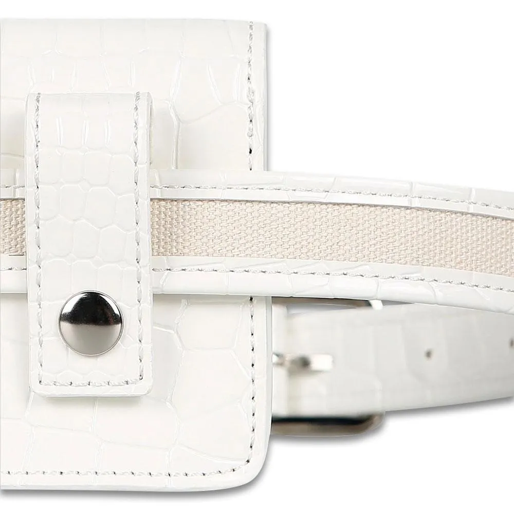 Fairliar Croc Fanny Pack Belt 2024 Women