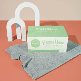Fundies postpartum disposable underwear 5 pack