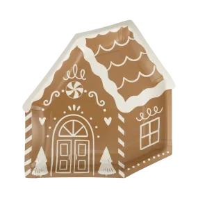 GBD1140 - Gingerbread House 9" Plate