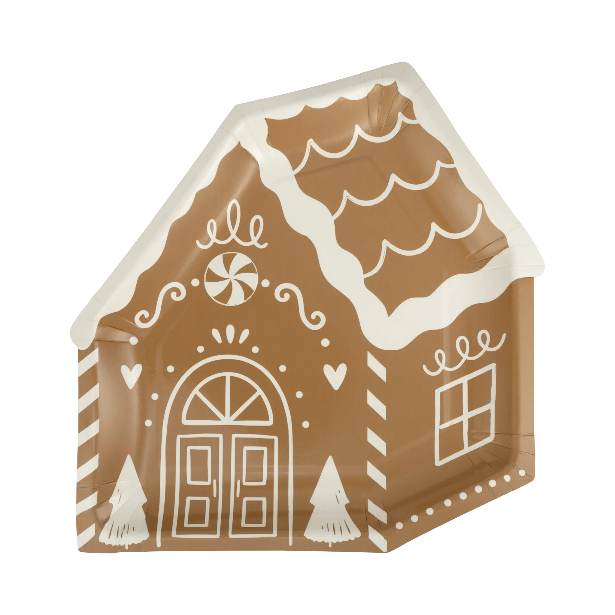 GBD1140 - Gingerbread House 9" Plate