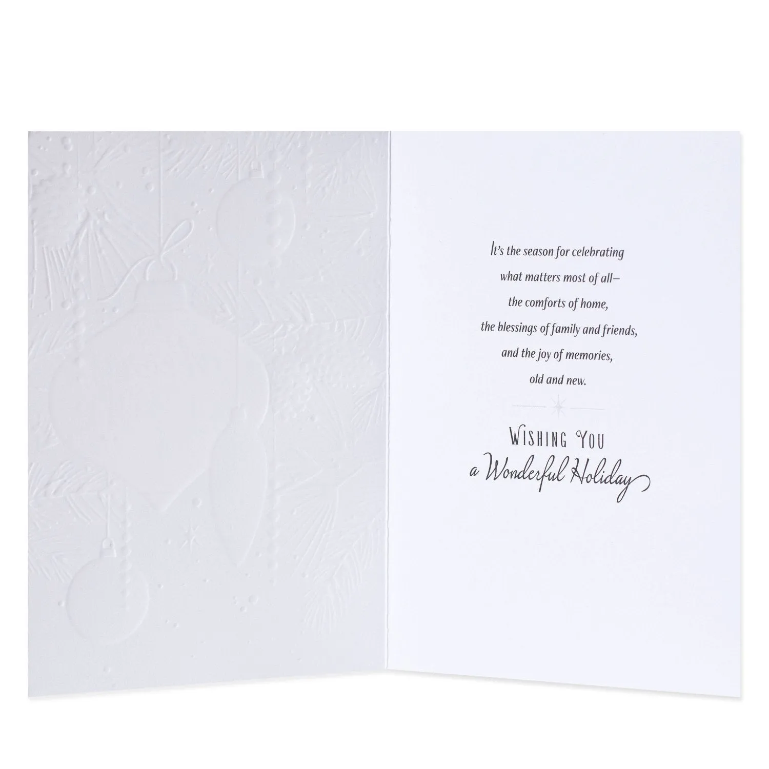 Hallmark 10 Pack Boxed Charity Christmas Cards - Glistening Gold