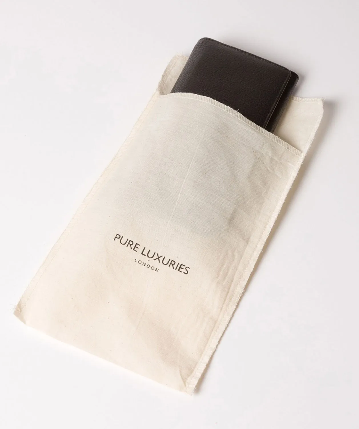 'Holly' Black Leather RFID Purse