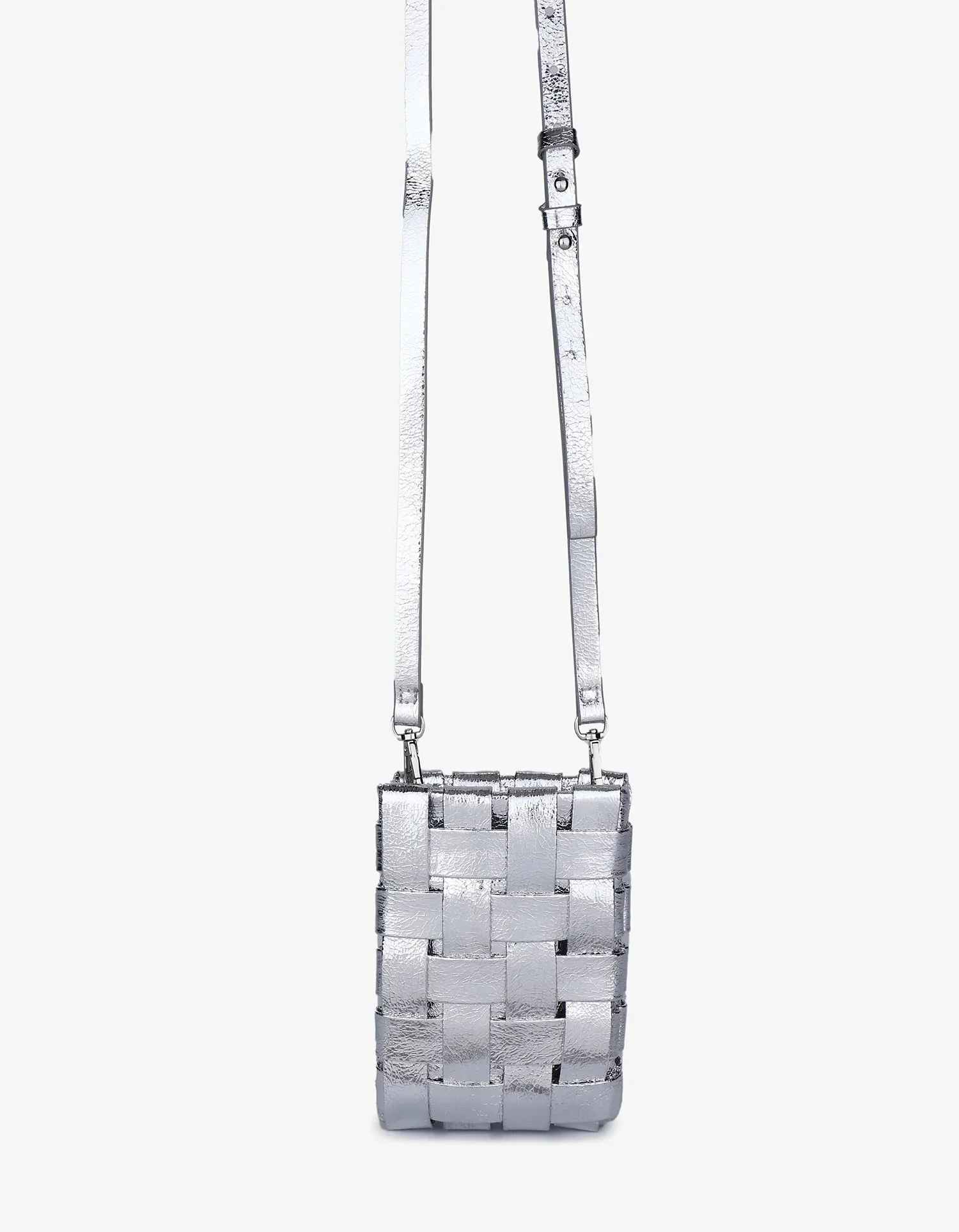 Lindy Woven Cellphone Purse