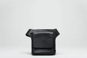 Mekane Leather Fanny Pack - Black