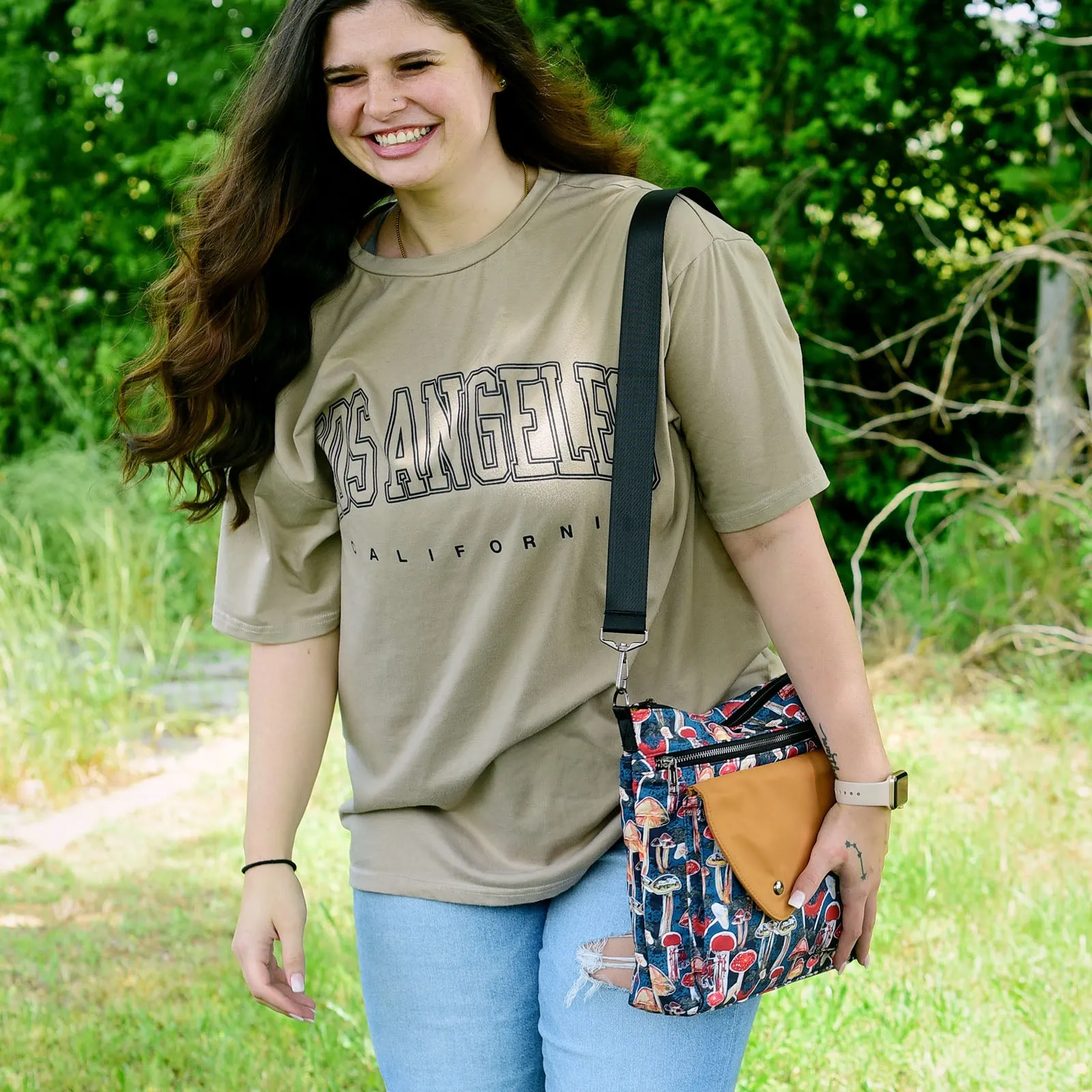 Midnight Sidetrack Crossbody