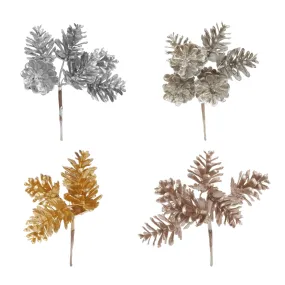 Mini Pinecone Bunch Clip-On Asst