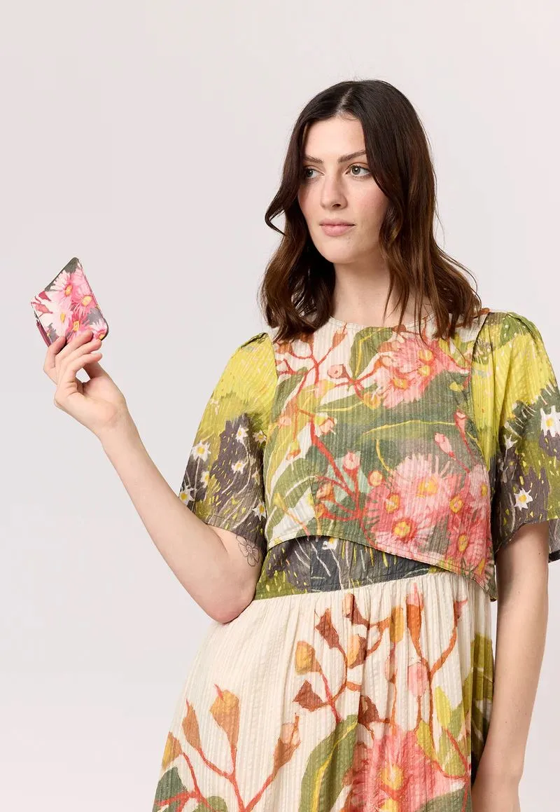 Nancybird Card Purse - Flowering Gum