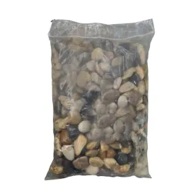 Natural Pebbles Multicolored Glossy 10kg