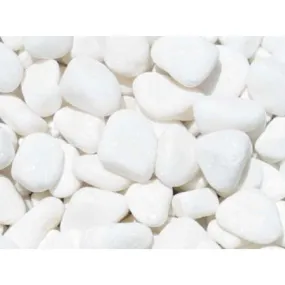 Natural Pebbles Snow White 10kg