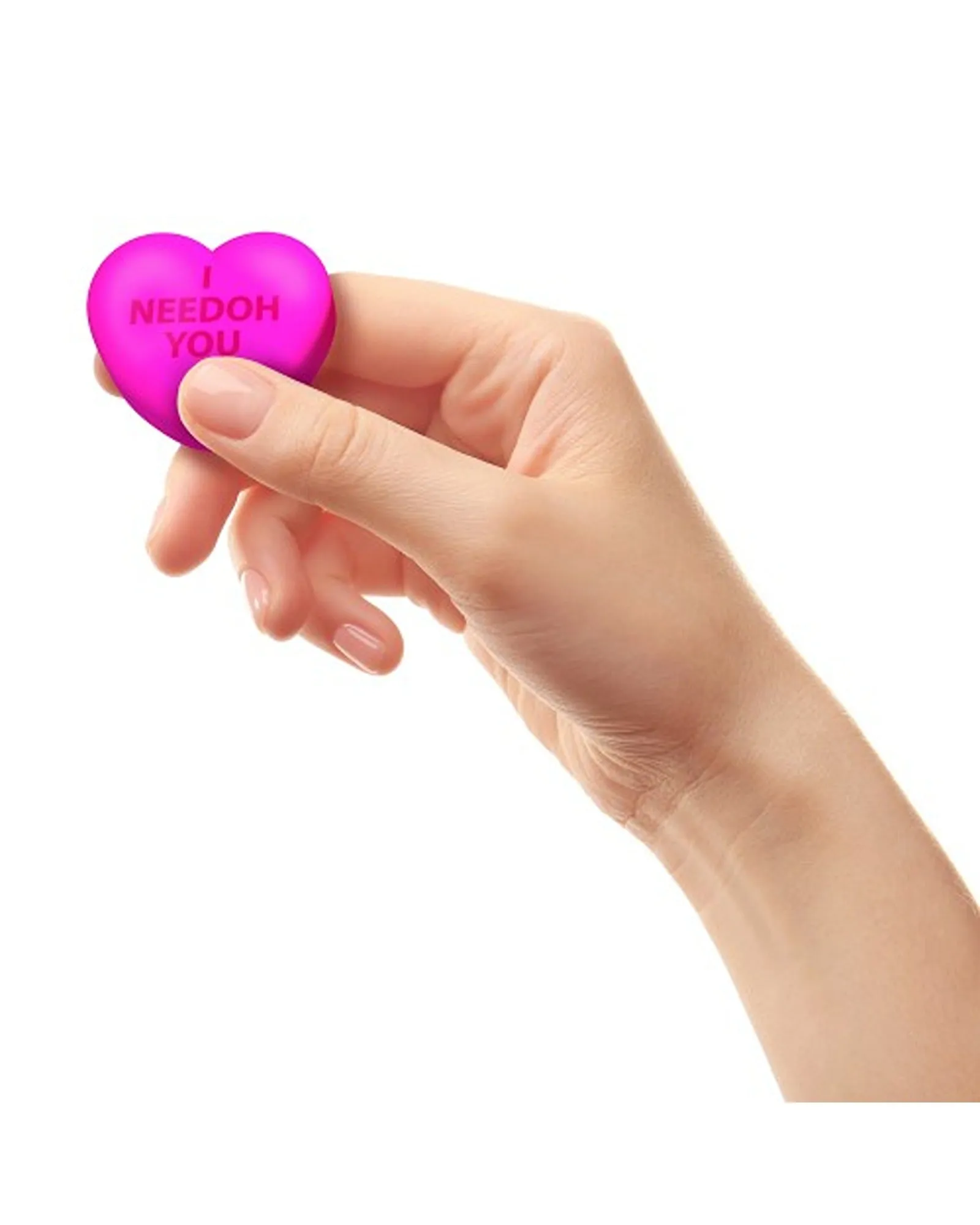 Nee Doh Teenie 3pk Squeeze Hearts - Assorted