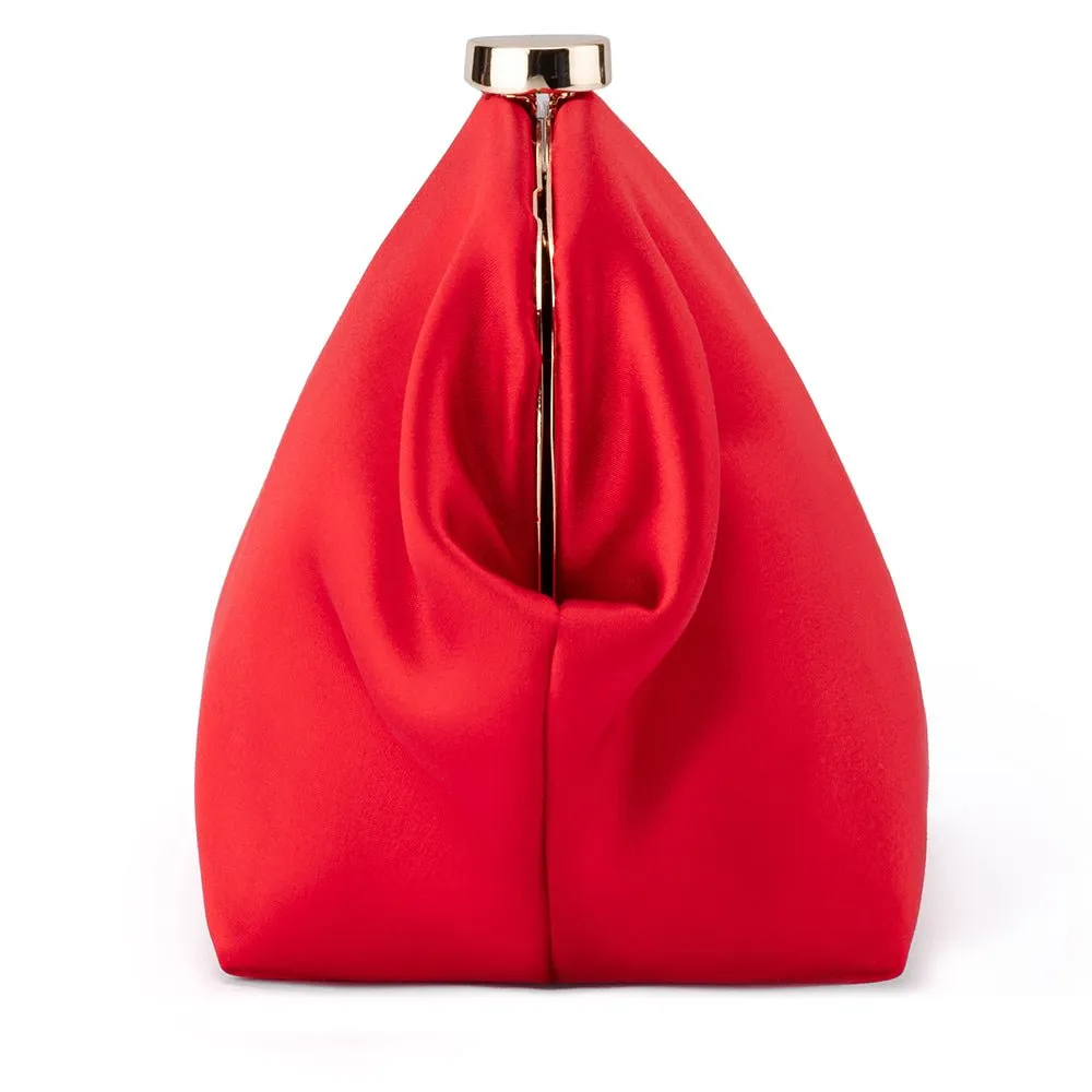 OB2164 KARINA SATIN CLUTCH