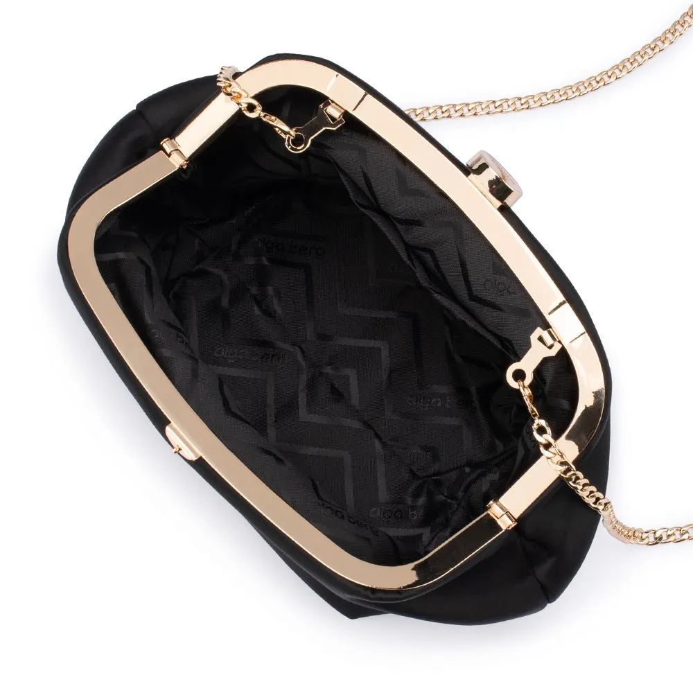 OB2164 KARINA SATIN CLUTCH