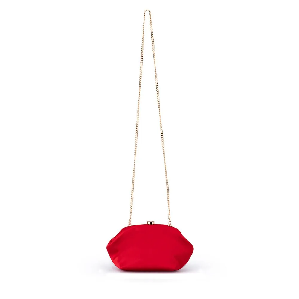 OB2164 KARINA SATIN CLUTCH