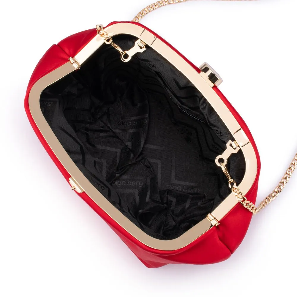 OB2164 KARINA SATIN CLUTCH