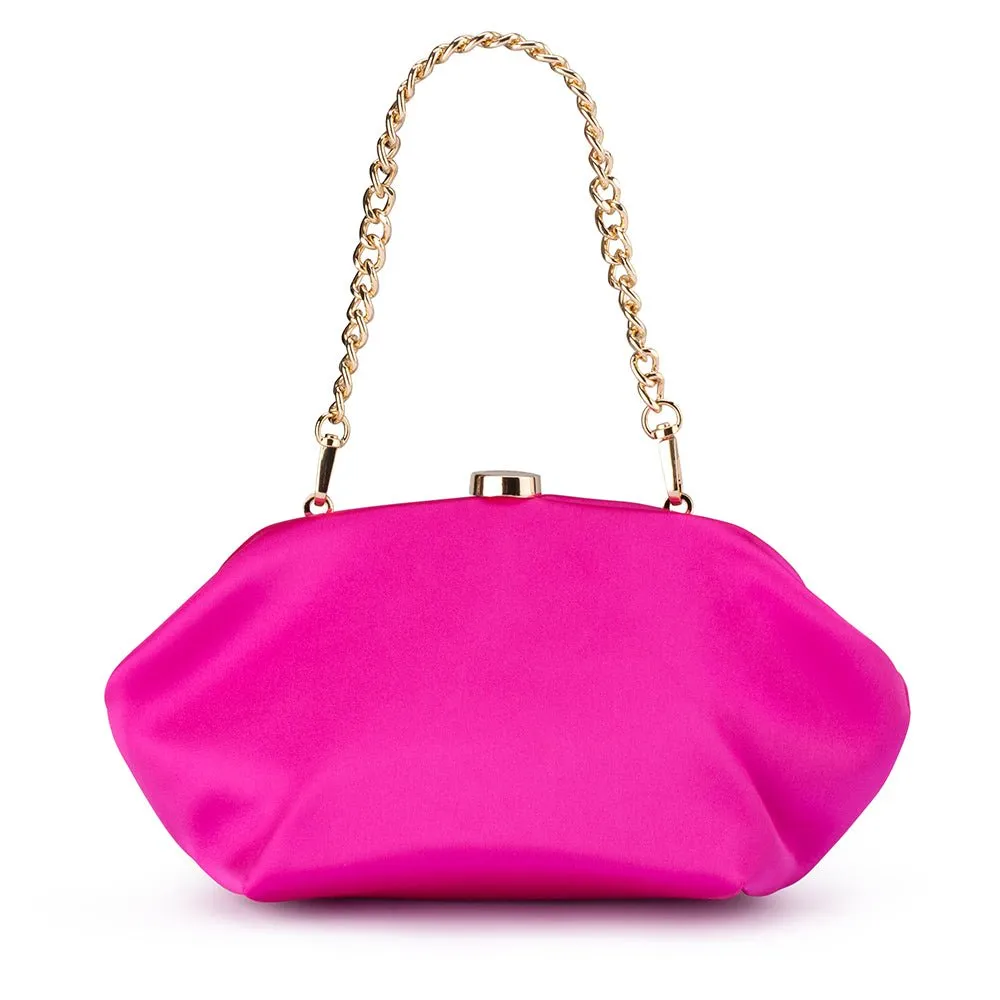 OB2164 KARINA SATIN CLUTCH