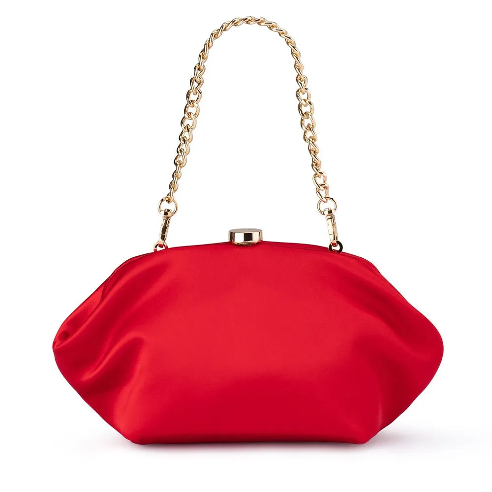 OB2164 KARINA SATIN CLUTCH