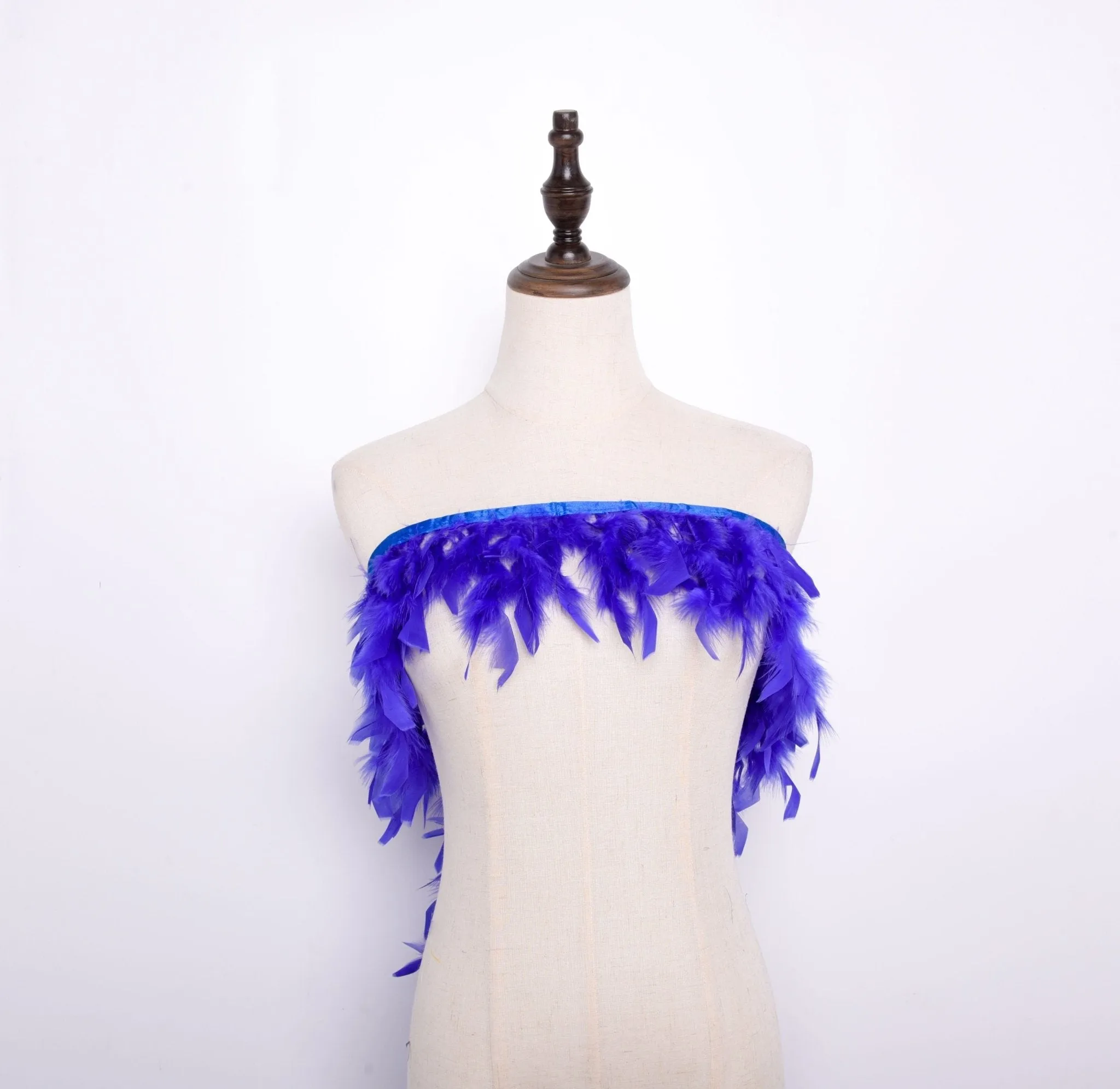 Rooster Feather Fringe Ribbon