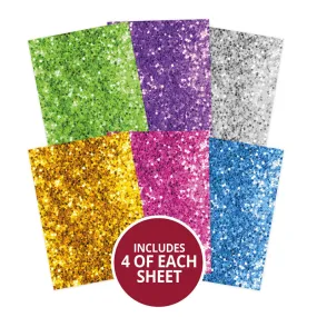 Stickables A5 Self-Adhesive Papers - Glitter