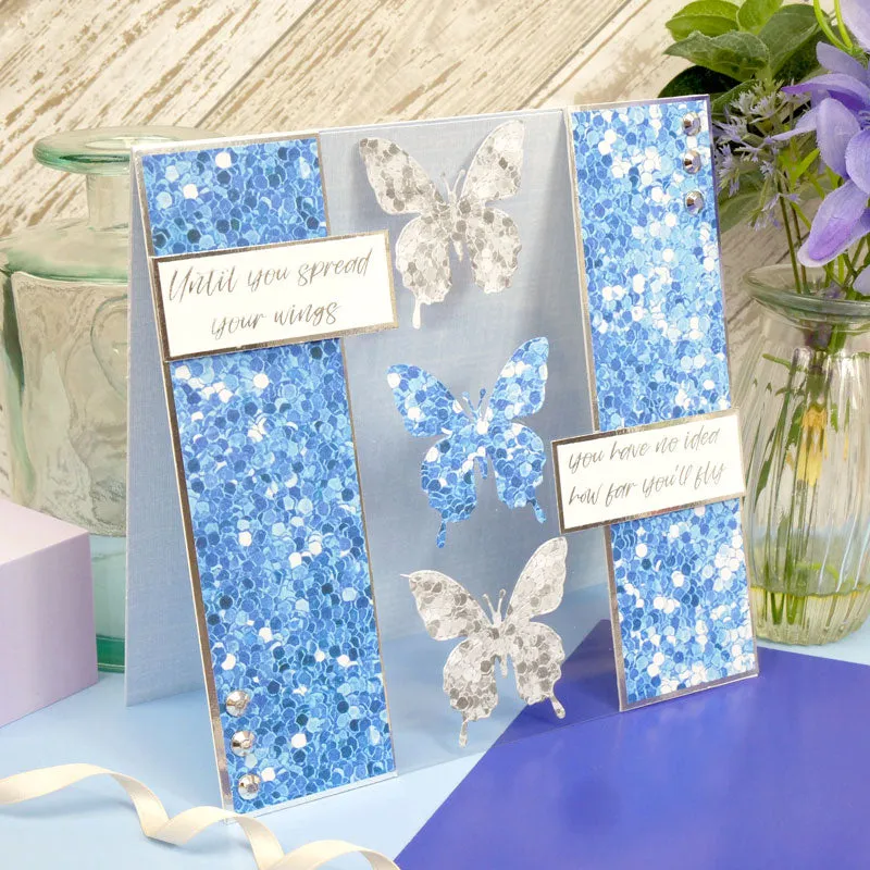 Stickables A5 Self-Adhesive Papers - Glitter