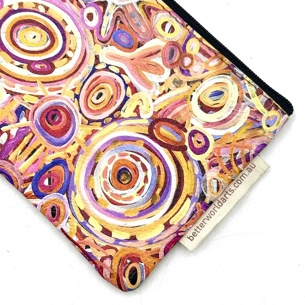 Tiny Cosmetic Bag Genuine Leather - Cedric Varcoe