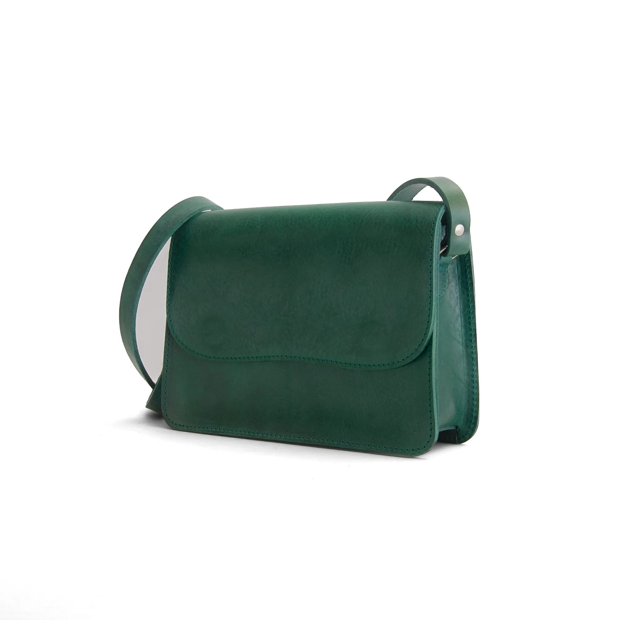 Vic - Missouri Green Leather Bag