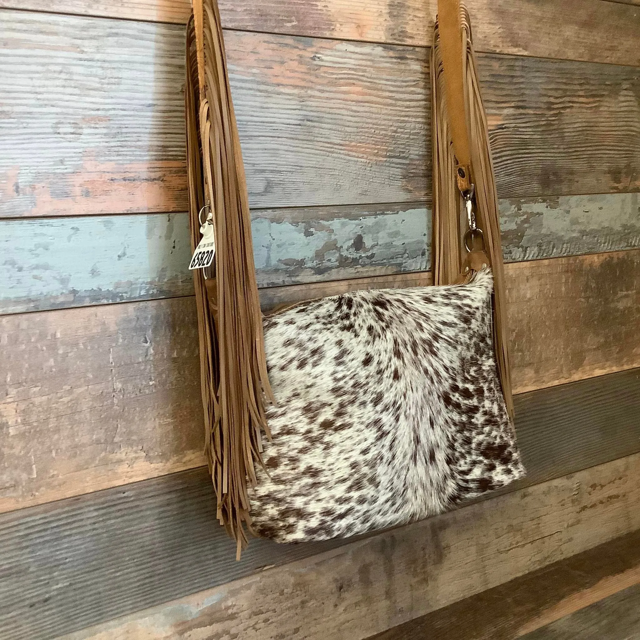 Western Mini Leather Fringe Strap 48" #65820
