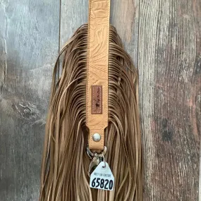 Western Mini Leather Fringe Strap 48" #65820
