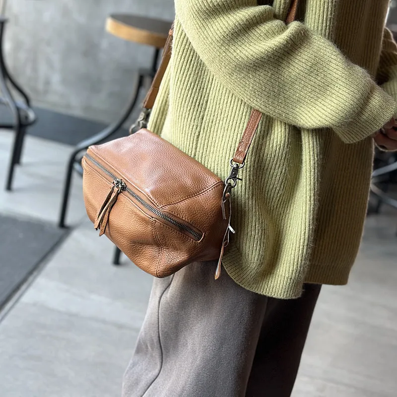 Womens Leather Shoulder Bag Small Crossbody Bags For Women