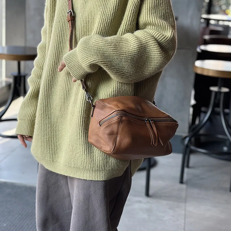 Womens Leather Shoulder Bag Small Crossbody Bags For Women