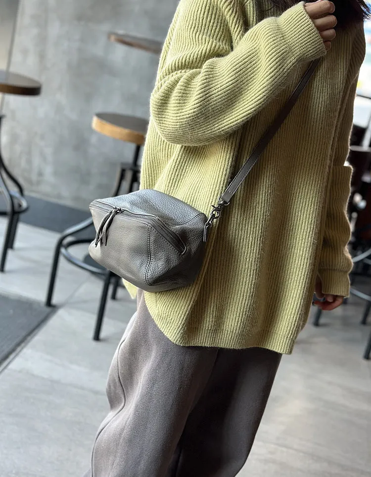 Womens Leather Shoulder Bag Small Crossbody Bags For Women